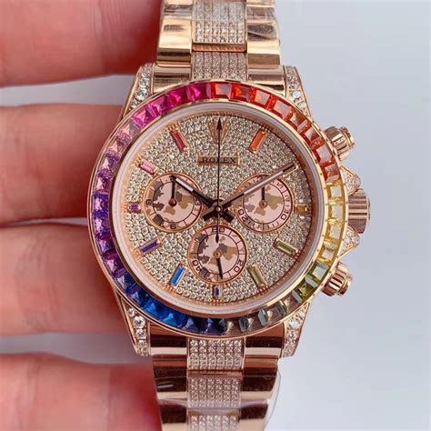 rolex daytona iced out|fully iced out rolex watch.